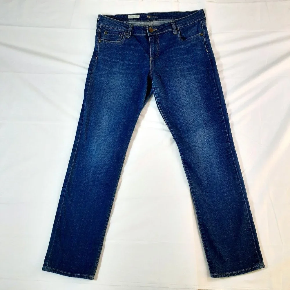 Kut From The Kloth Jeans Womens 14 Catherine Boyfriend Medium Wash Denim - Picture 1 of 16
